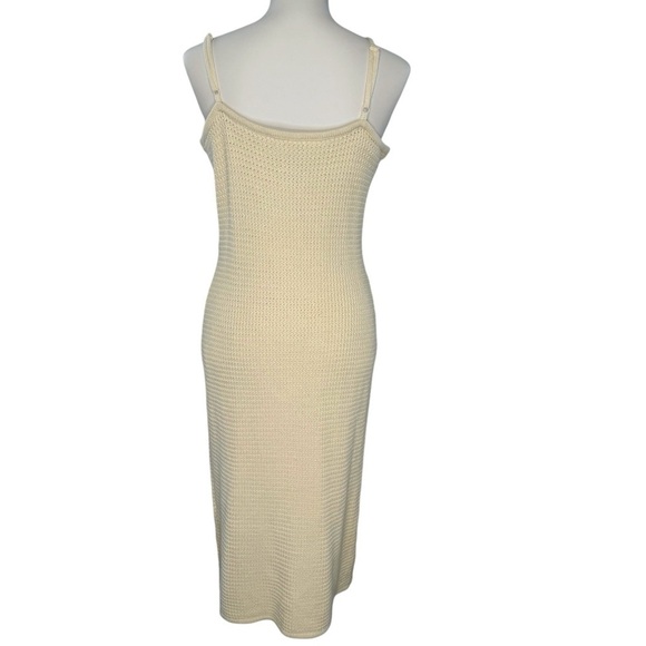 NEW House of Harlow 1960 Cream Crochet Dress Size Large - Picture 3 of 14